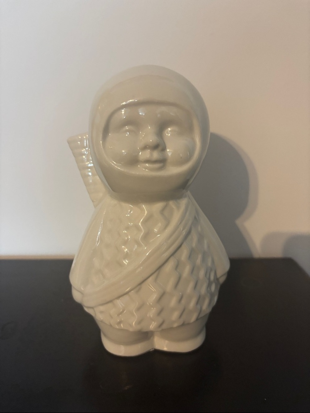 Benihana White Ceramic Ninja Boy Tiki Mug/Planter
